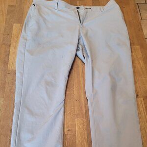 Public Rec Mens Workday Pants 32x32 Light Grey Tech Chino Golf